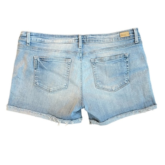 PAIGE WOMENS jimmy jimmy SHORT SEAM RAW CUFF SIZE 32 - Picture 2 of 9